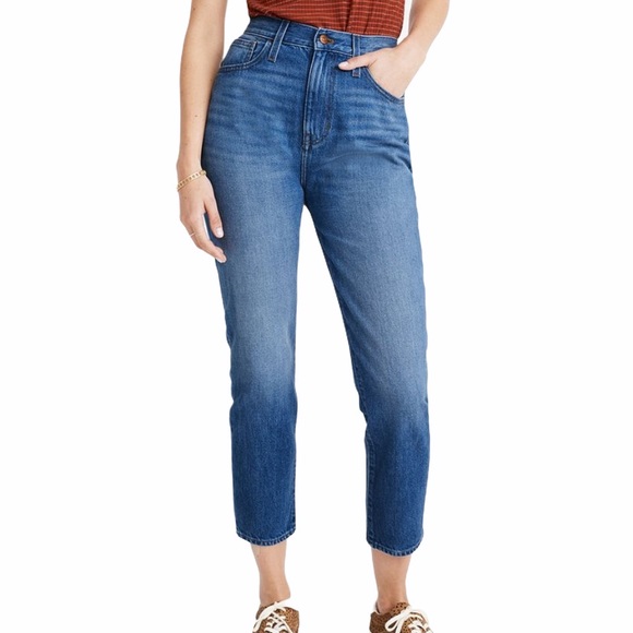MADEWELL The Mom Jean NWT Sz. 27 - Picture 2 of 12